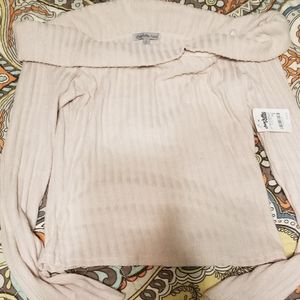 Long sleeve crop top